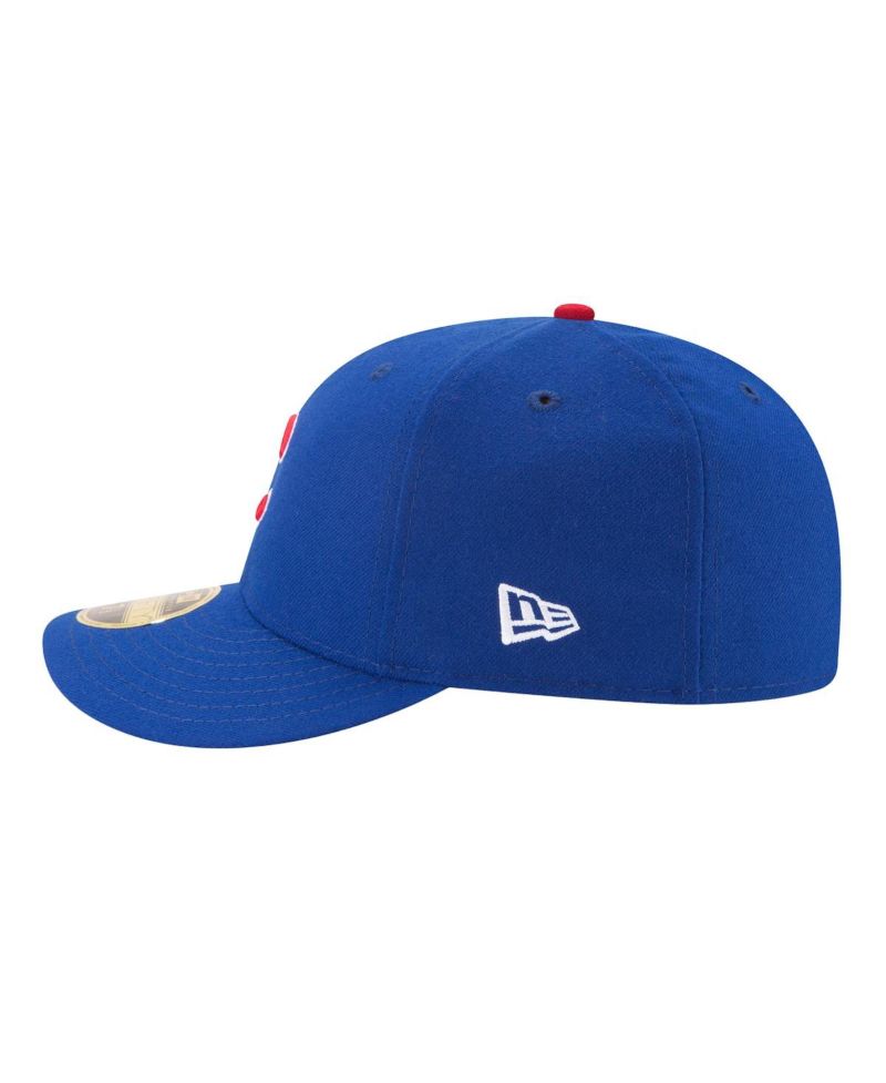 Men's Royal Chicago Cubs 2025 MLB World Tour: Tokyo Series Side Patch Low Profile 59Fifty Fitted Hat