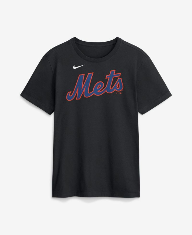 Men's Carson Benge Black New York Mets Name & Number T-Shirt