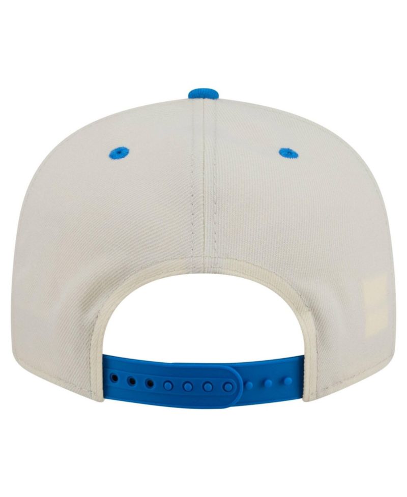 Men's Cream Detroit Lions Oversized Slogan 9FIFTY Snapback Hat