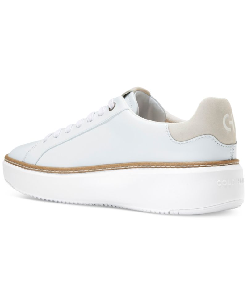 Women's Leather Grandpro Topspin Casual Sneakers