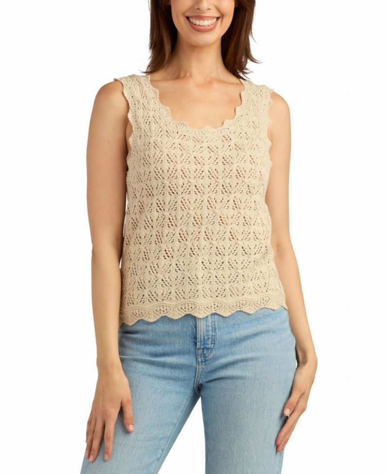 Women's Scoop Neck Sweater Top