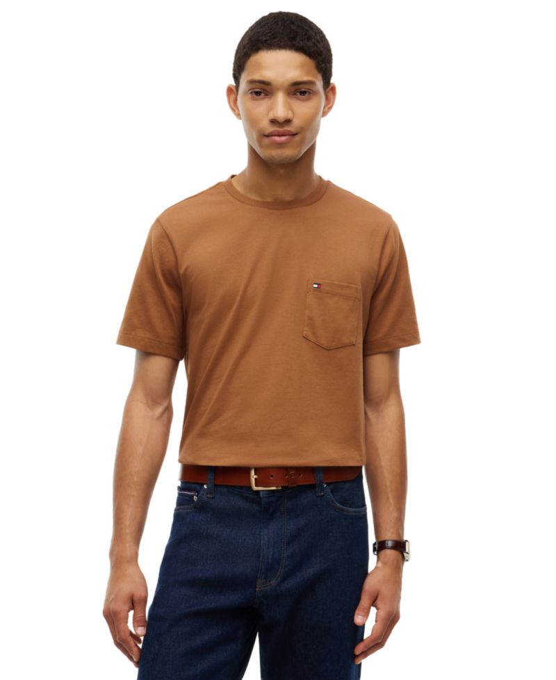 Men's Essential Solid Pocket T-Shirt