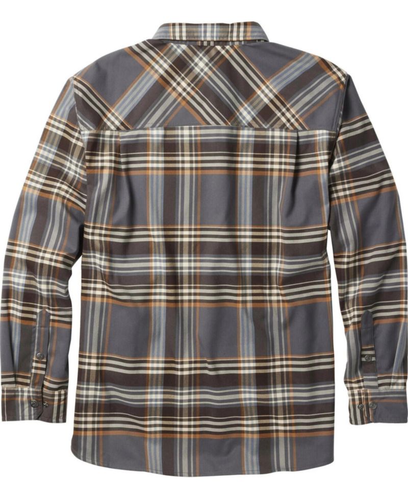 Men's Big & Tall Everest Flannel Long-Sleeve Plaid Relaxed-Fit Button-Down Shirt