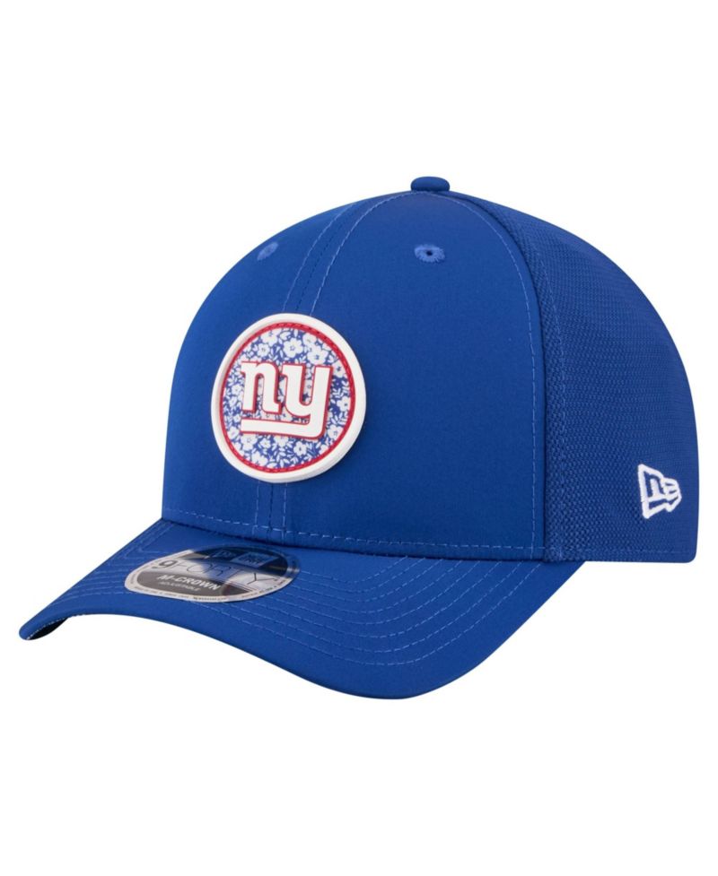 Men's Royal New York Giants Floral 9FORTY M-Crown Trucker Adjustable Hat
