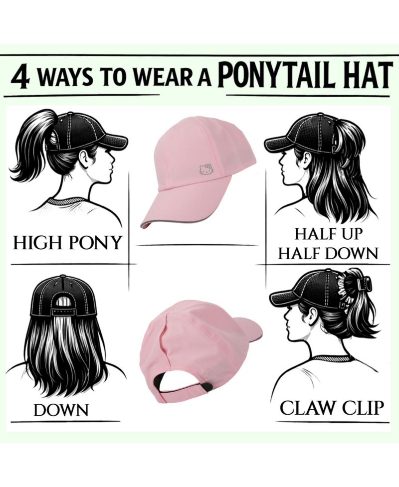 Women's Performance Ponytail Hat