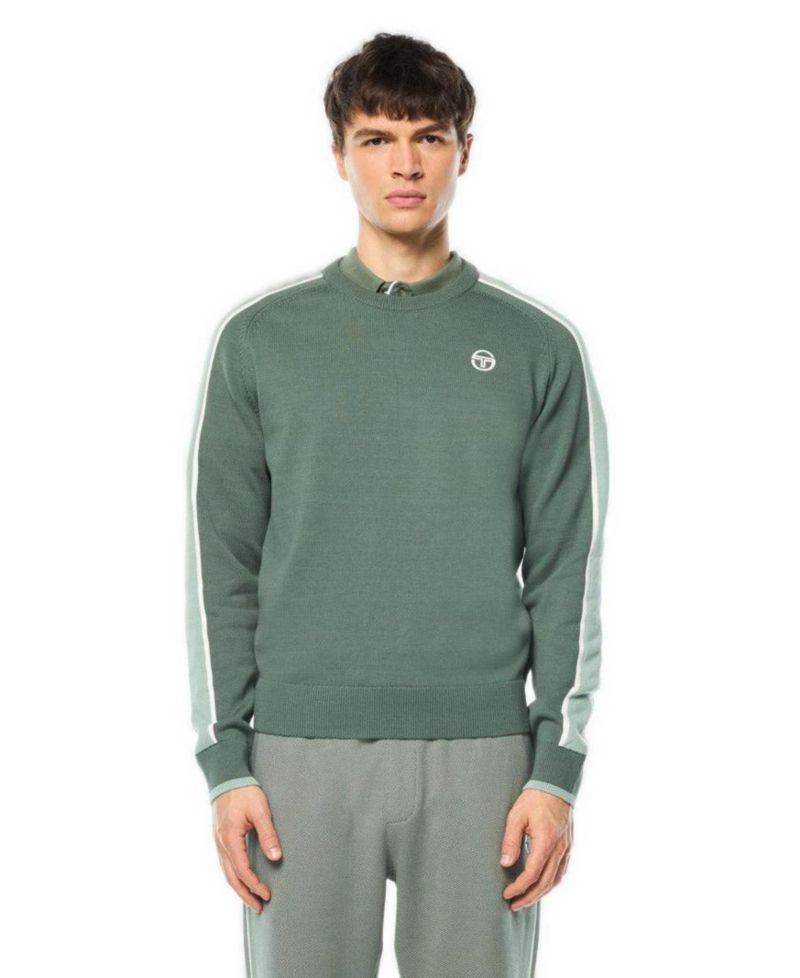 Men's Fico Regular Fit Crewneck Long-Sleeve Sweater