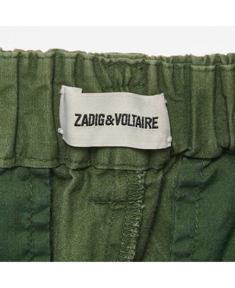 Women's Cotton Side Band Trousers