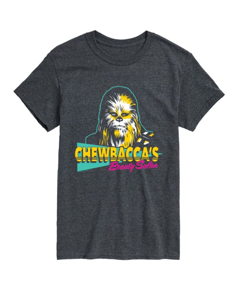 Men's Chewbacca Beauty Salon Short-Sleeve Graphic T-Shirt