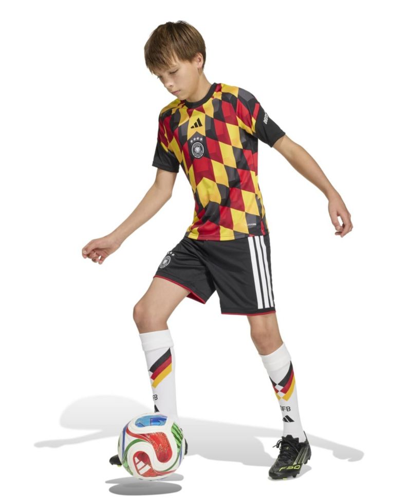 Big Boys and Girls Black Germany National Team 2026 Pre-MatchJersey