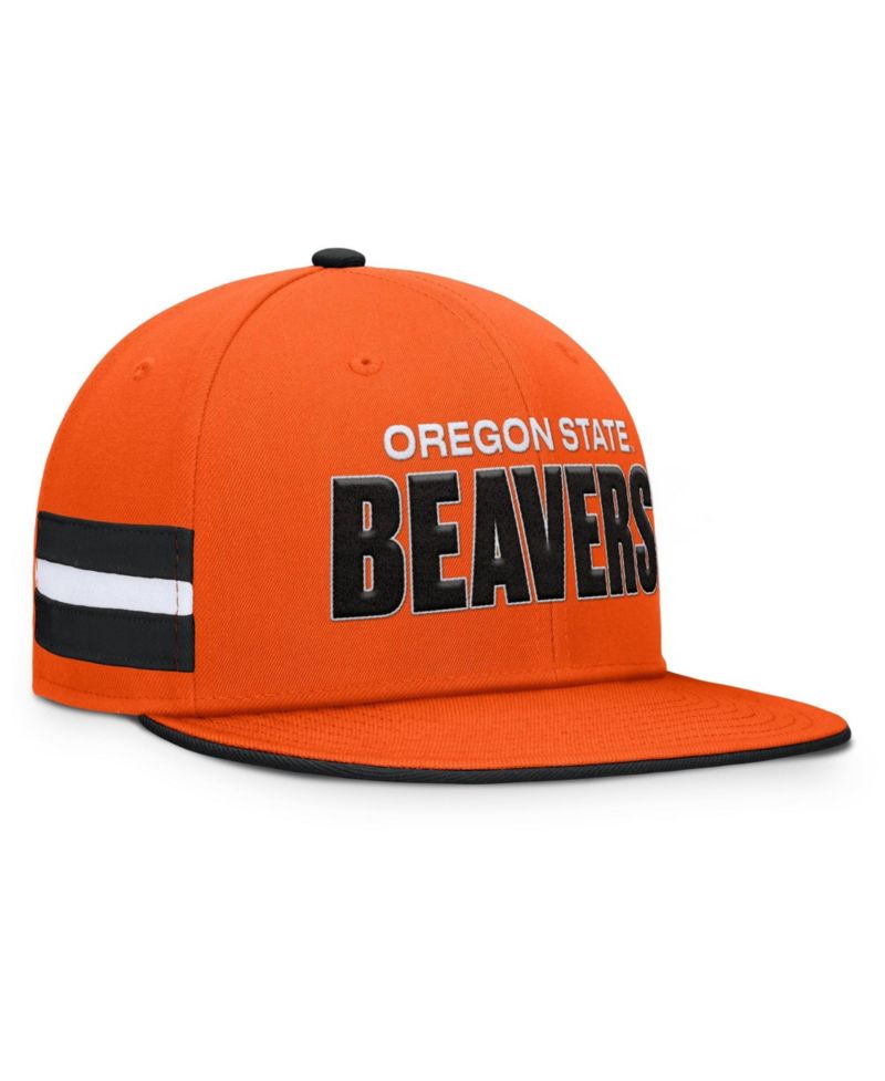 Men's Orange Oregon State Beavers Pick Off Fitted Hat