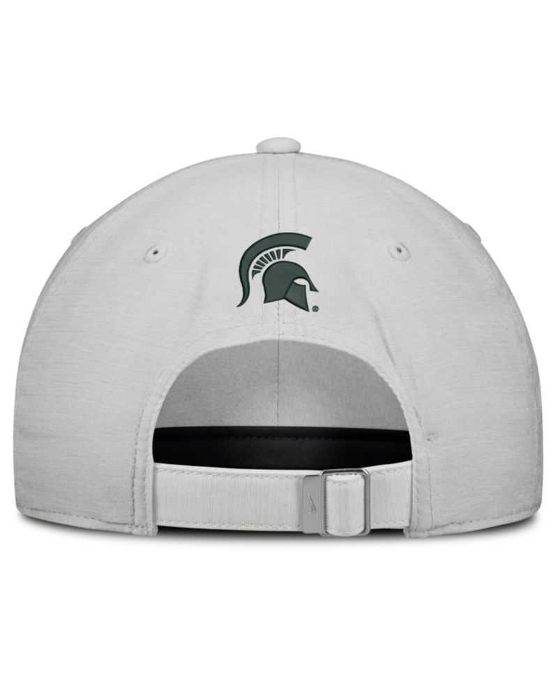 Men's and Women's Gray Michigan State Spartans 2026 On-Field Gameday Club Adjustable Hat