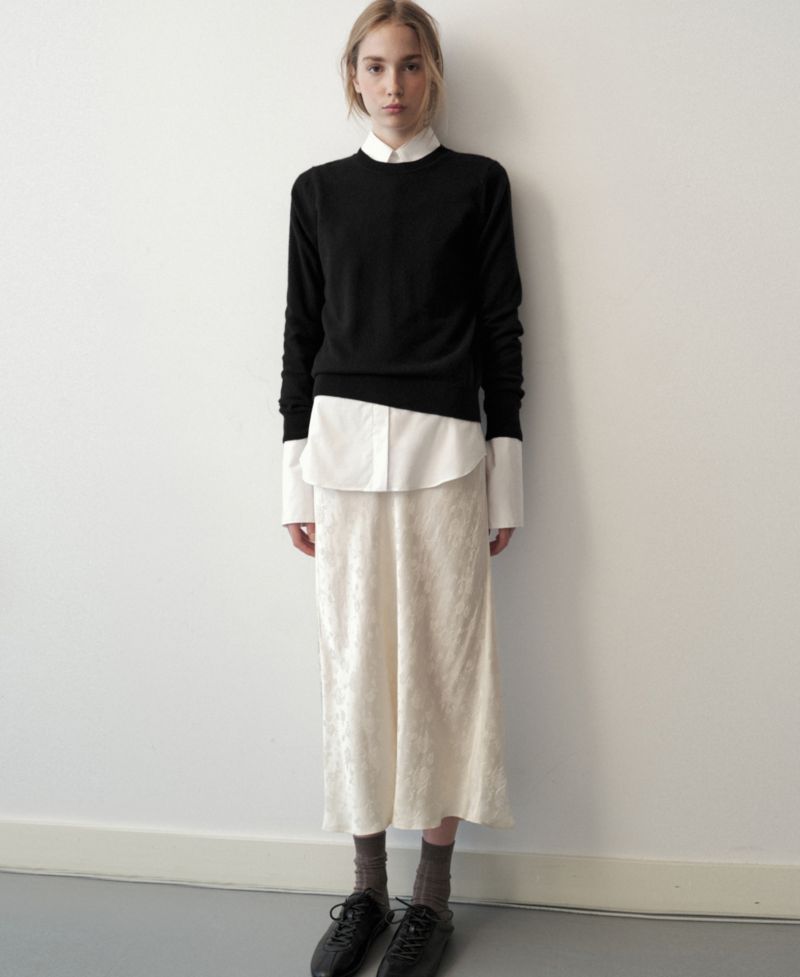 Women's Selection 100% Cashmere Crewneck Sweater