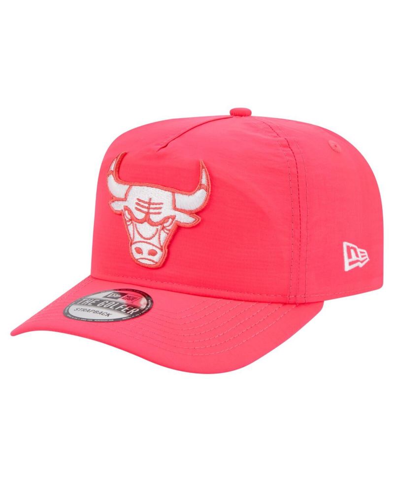 Men's Pink Chicago Bulls Injection Everyday Golfer Adjustable Hat