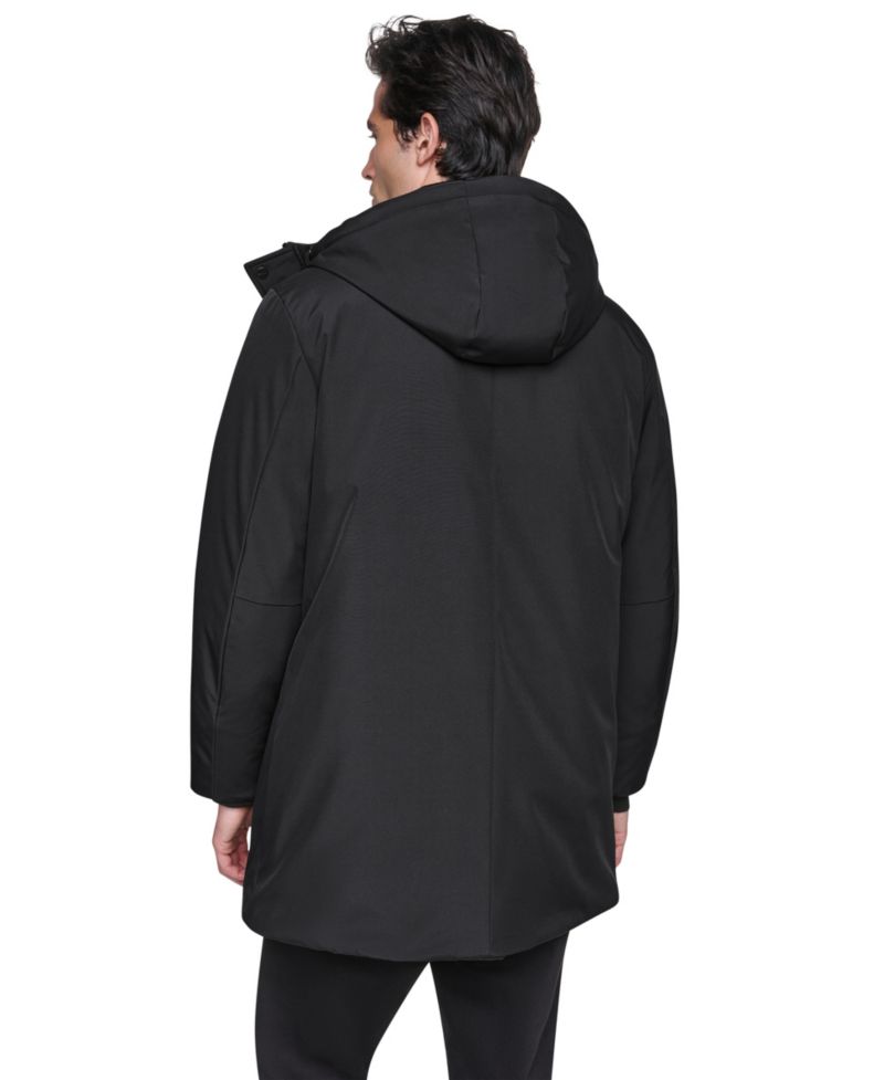 Men's Heavyweight Signature Parka with Attached Hood Jacket