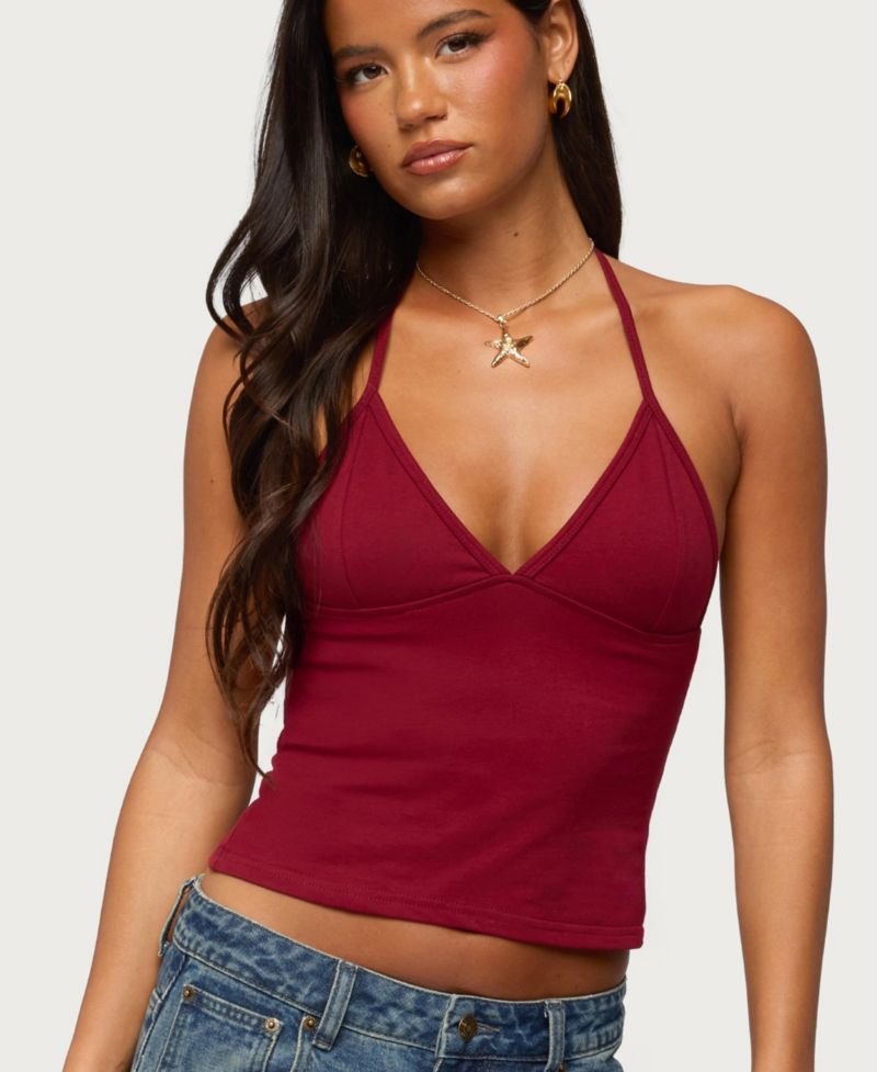 Women's Noriah V Neck Halter Top