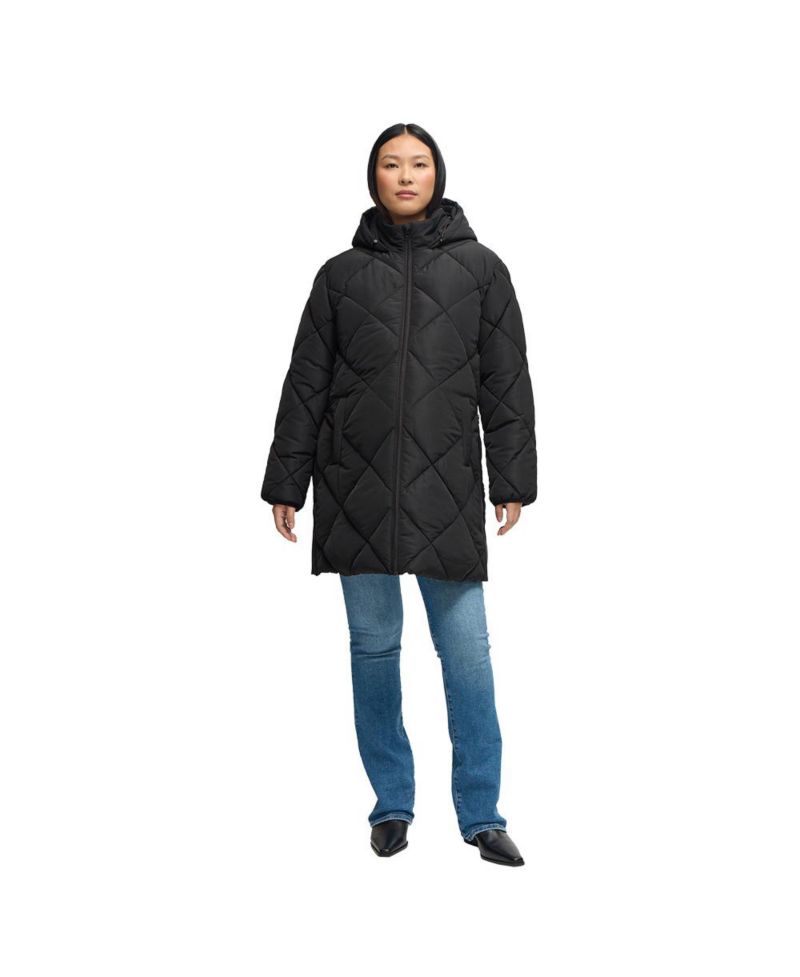 Maternity Ingrid + Isabel Longline Puffer Jacket with Removable Babywearing Cocoon Insert