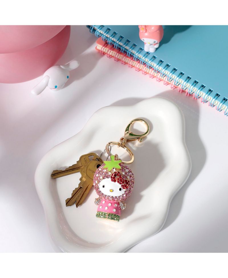 Sanrio x Strawberry Shortcake Crystal Keychain