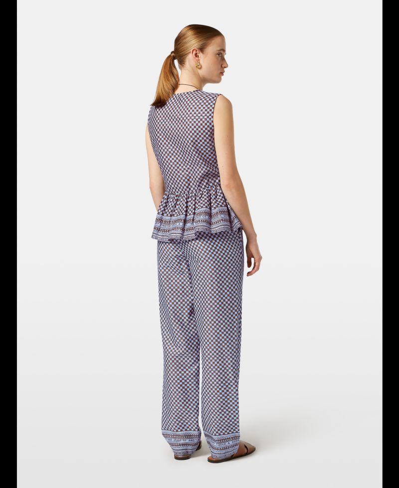 Women's Bow Details Top