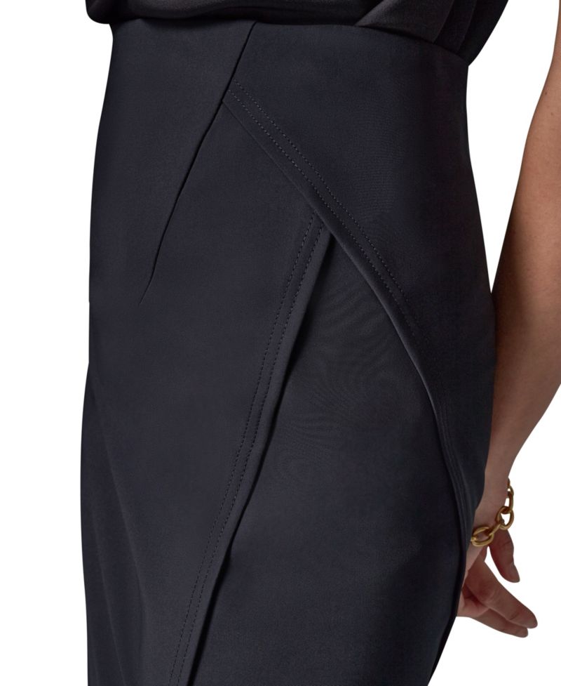 Women's Zip-Slit Pencil Skirt