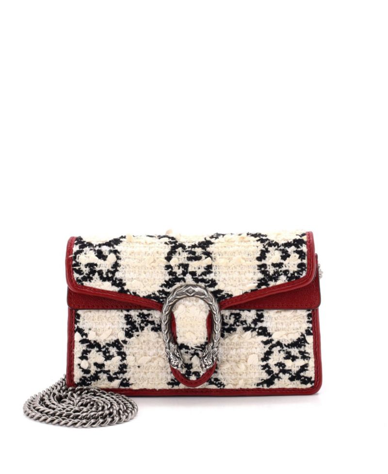Super Mini Dionysus Bag GG Tweed