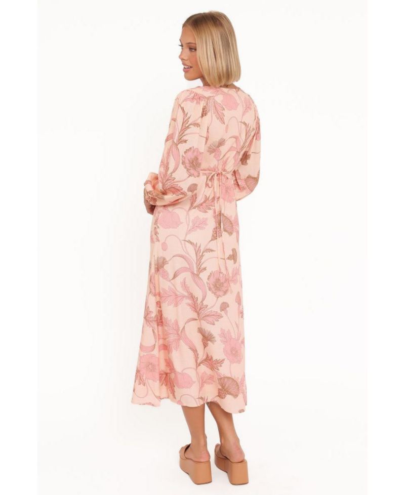 Women's Kolby Long Sleeve Midi Dress