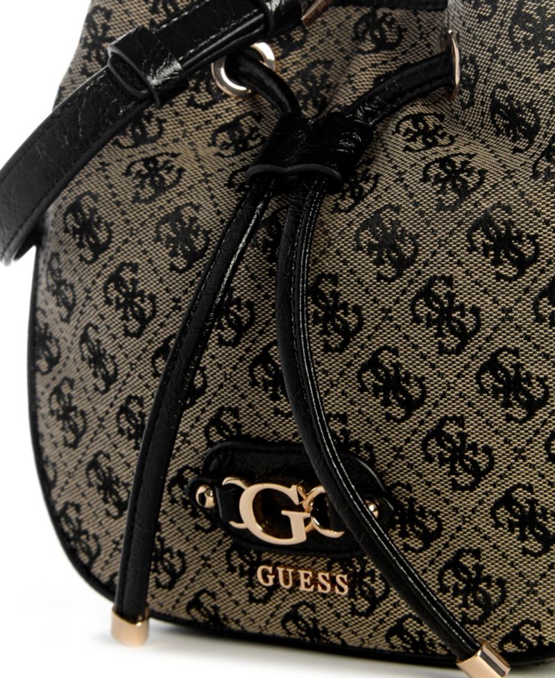 Samantha Small Drawstring Bucket Handbag