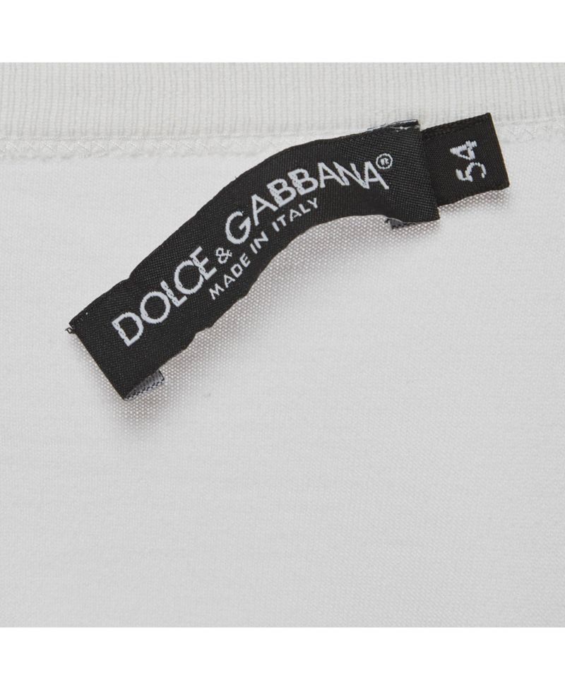 Women's Logo Plaque V-Neck Jersey T-Shirt