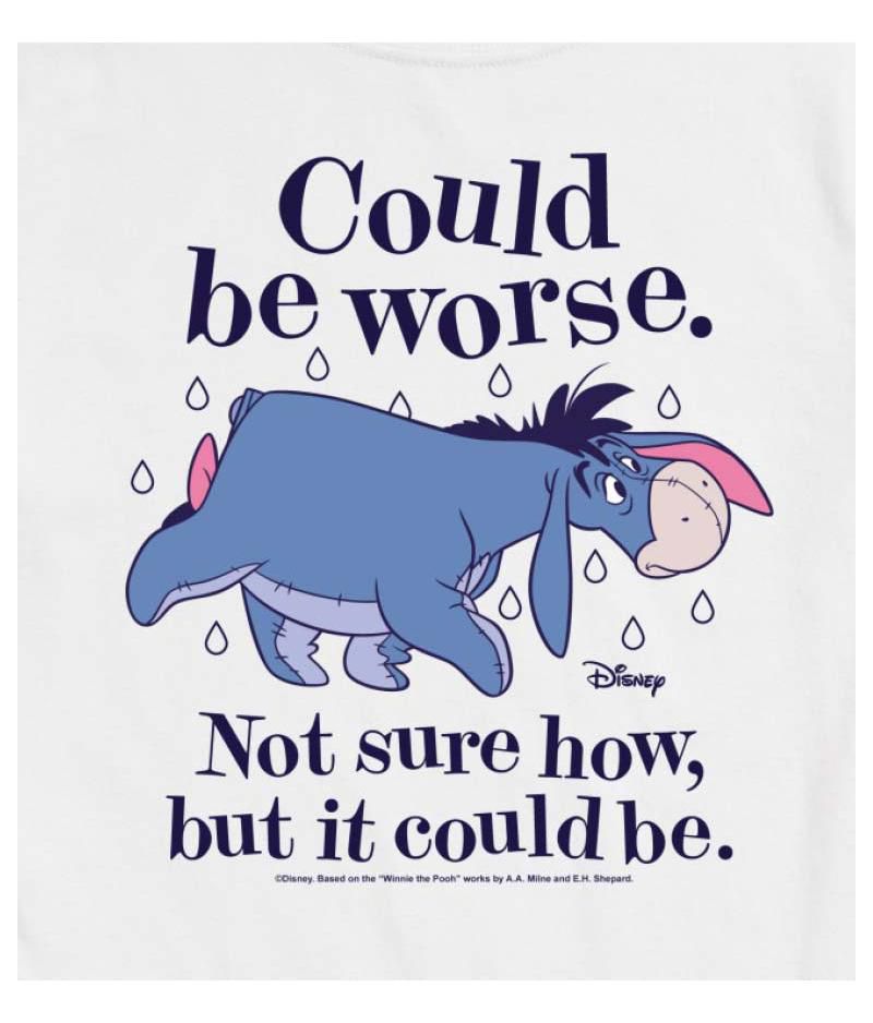 Hybrid Apparel Could Be Worse Eeyore Men's Short Sleeve Tee