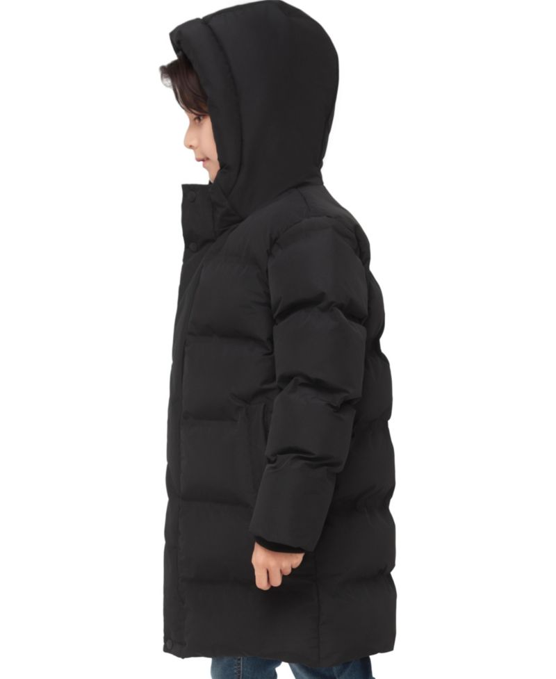 Boys' 4-20 Parker Hooded Fleece-Lined Mid-Length Puffer Jacket