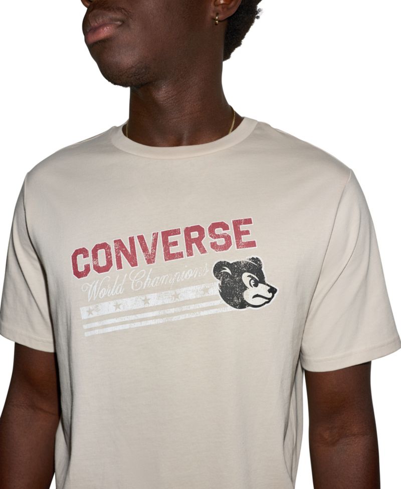Men's Fighting Bear Graphic T-Shirt