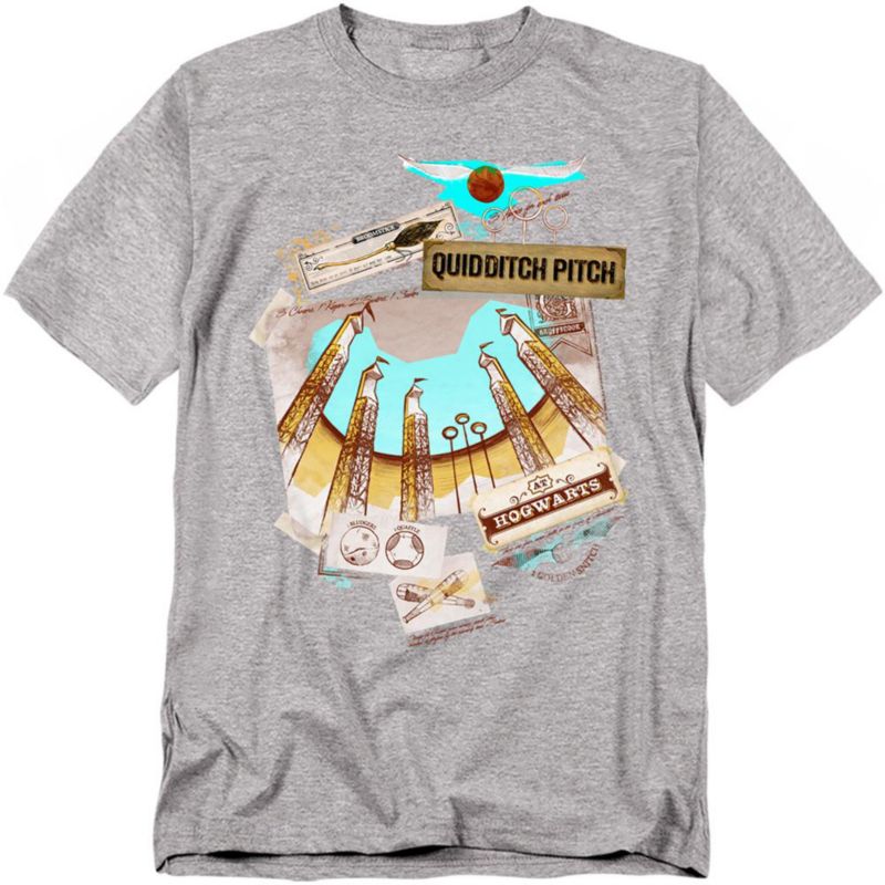 Men's Quidditch Pitch At Hogwarts T Shirt