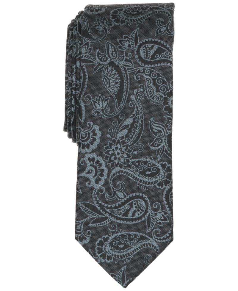 Men's Gunning Paisley Skinny Tie