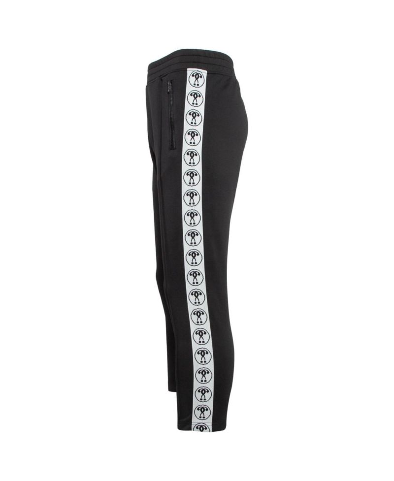 Men's Logo Side Strip Stretch Knit Track Pants