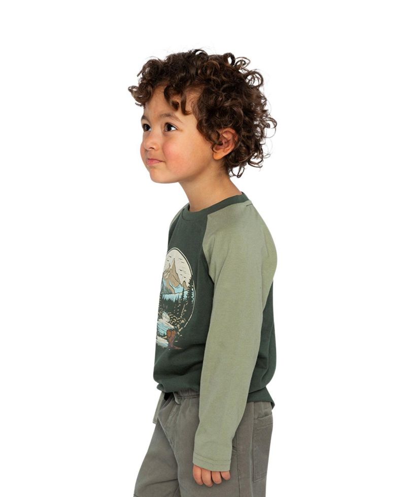 Little Boys 6-12 Raglan T-Shirt