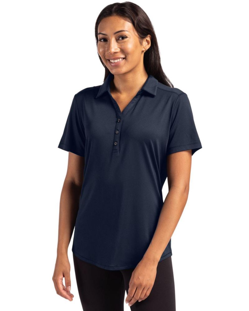 Women's Cutter and Buck Forge Stretch Short Sleeve Polo