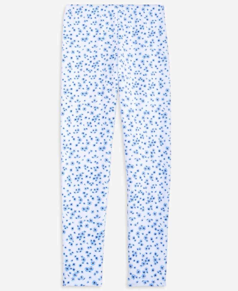 Girls' XS-XL Daisy Toss Printed Leggings