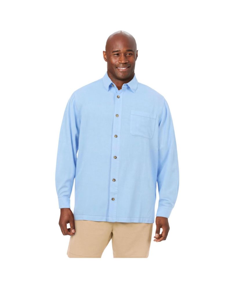 Men's Long Sleeve Linen Shirt