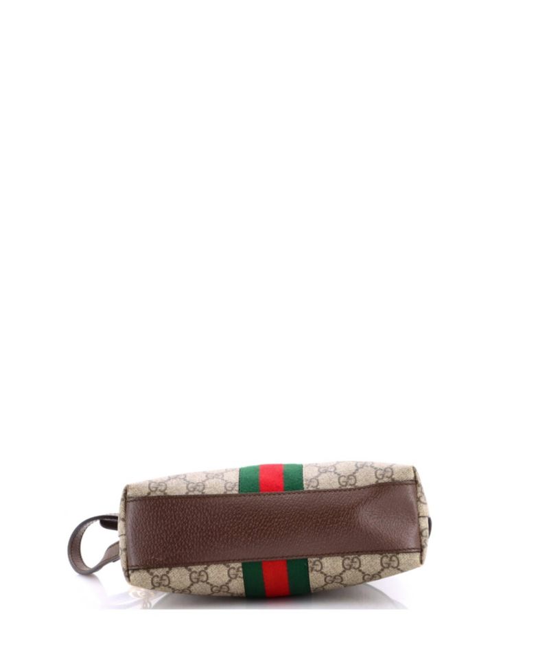 Small Ophidia Dome Shoulder Bag GG Coated Canvas