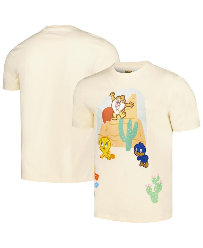 Men's Cream Looney Tunes T-shirt