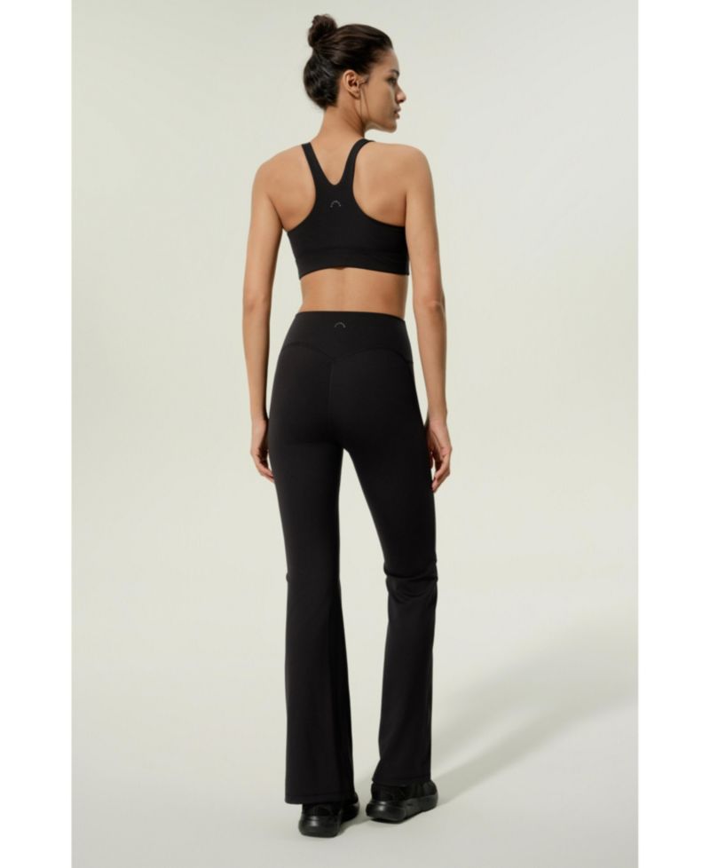 Women's Contour High Rise Flared Drape Flow Leggings