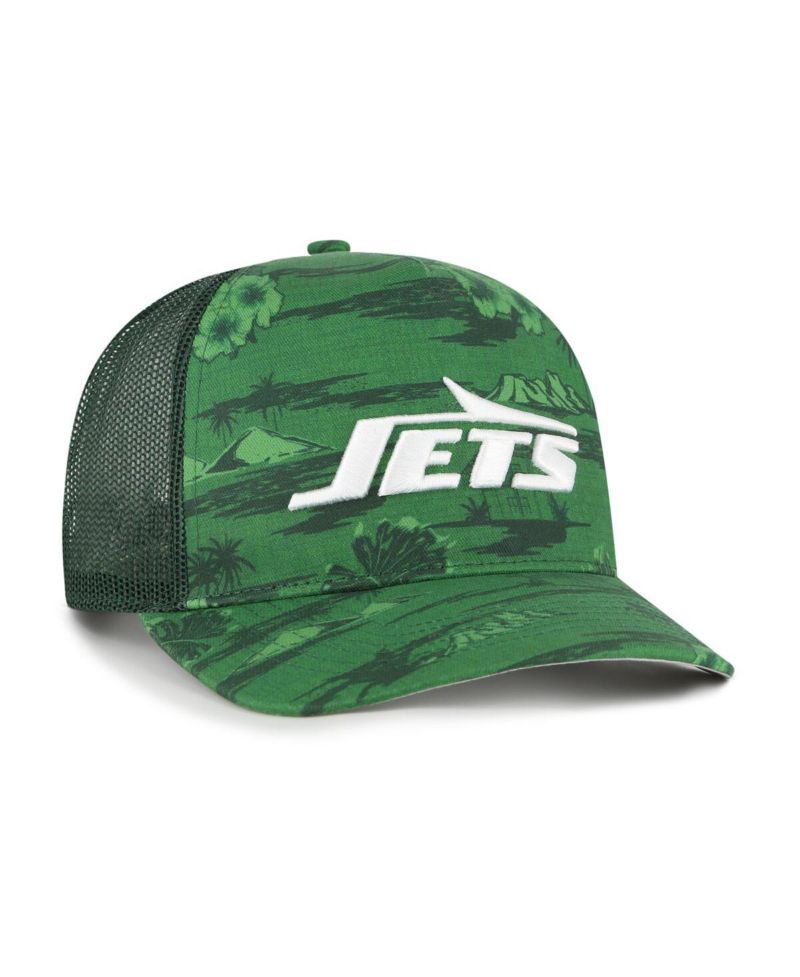 Men's Green New York Jets Fiji Trucker Adjustable Hat