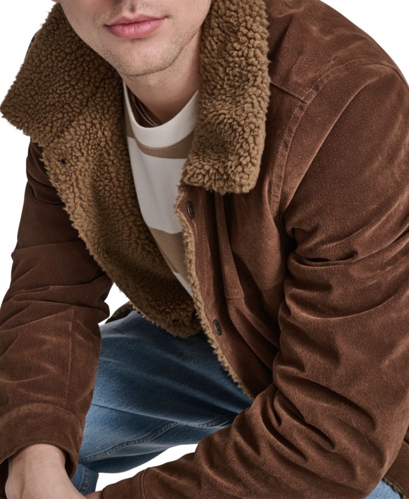 Men's Faux Shearling Rancher Jacket