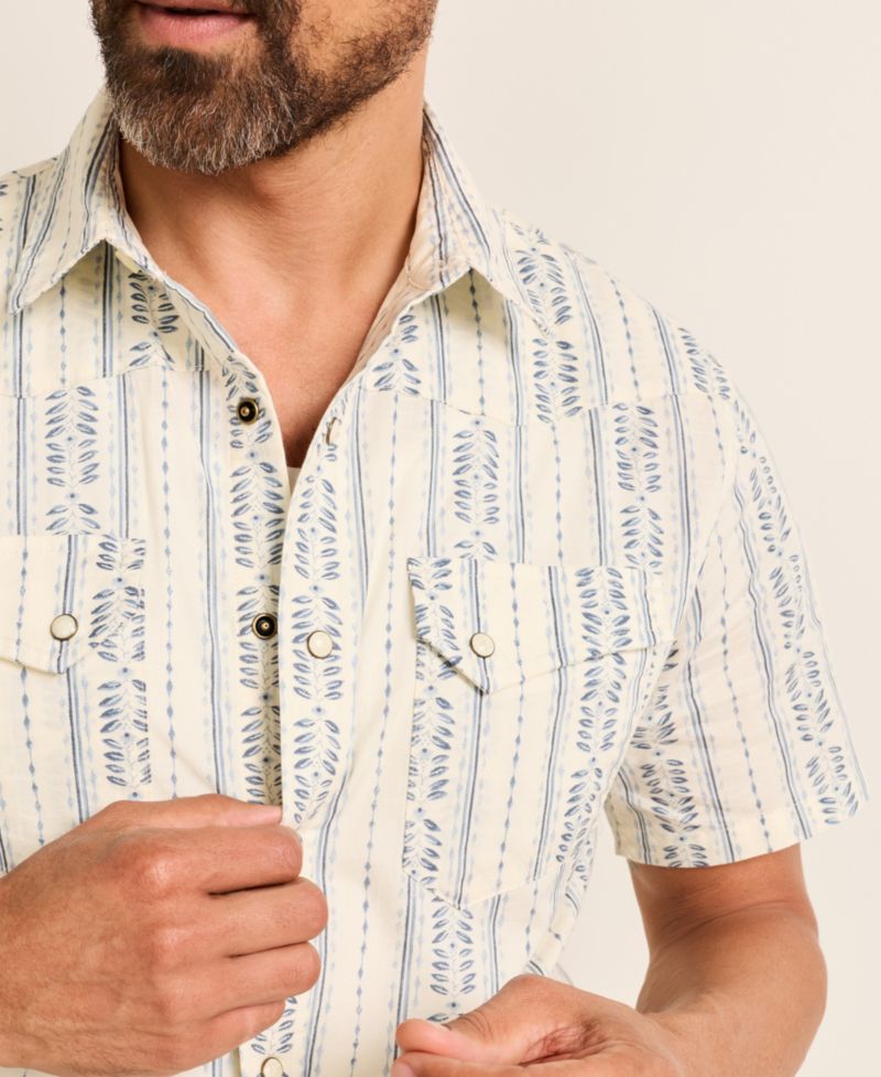Men's Printed Laramie Short-Sleeve Shirt