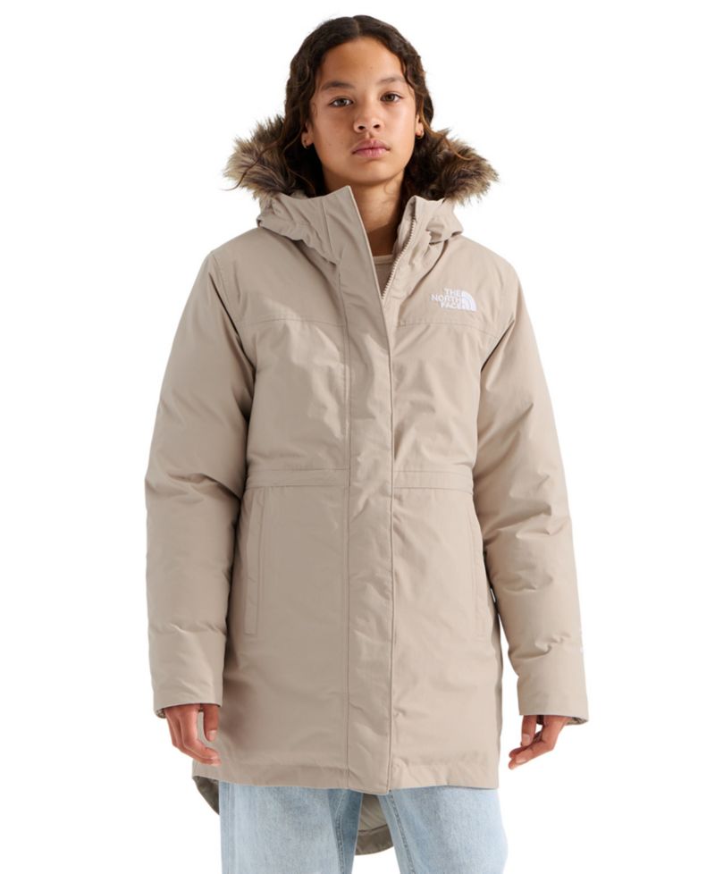 Girls' 7-18 Hooded Parka Jacket