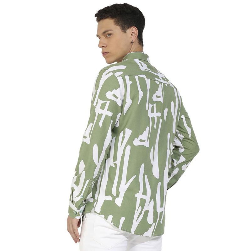 Men's Abstract Print Shirt