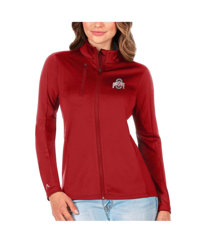 Women's Scarlet Ohio State Buckeyes Generation Full-Zip Jacket