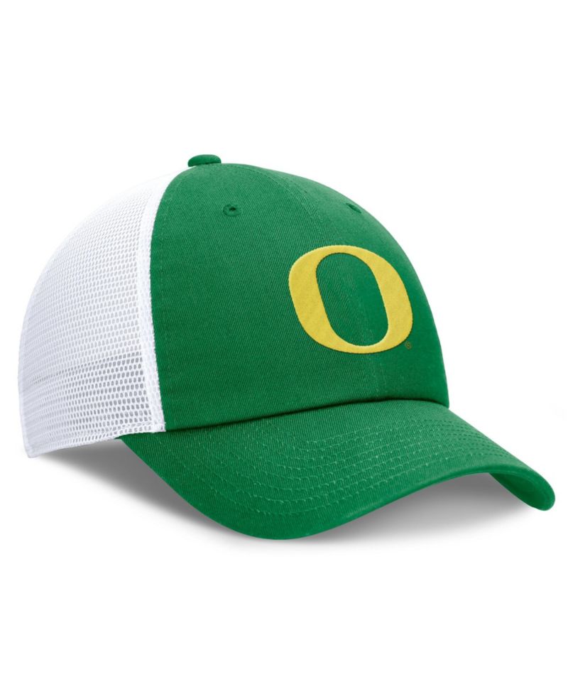 Men's Green Oregon Ducks Club Trucker Adjustable Hat
