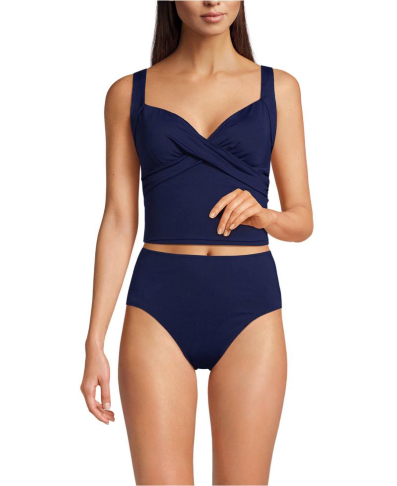 Women's Sweetheart Wrap Midkini Top