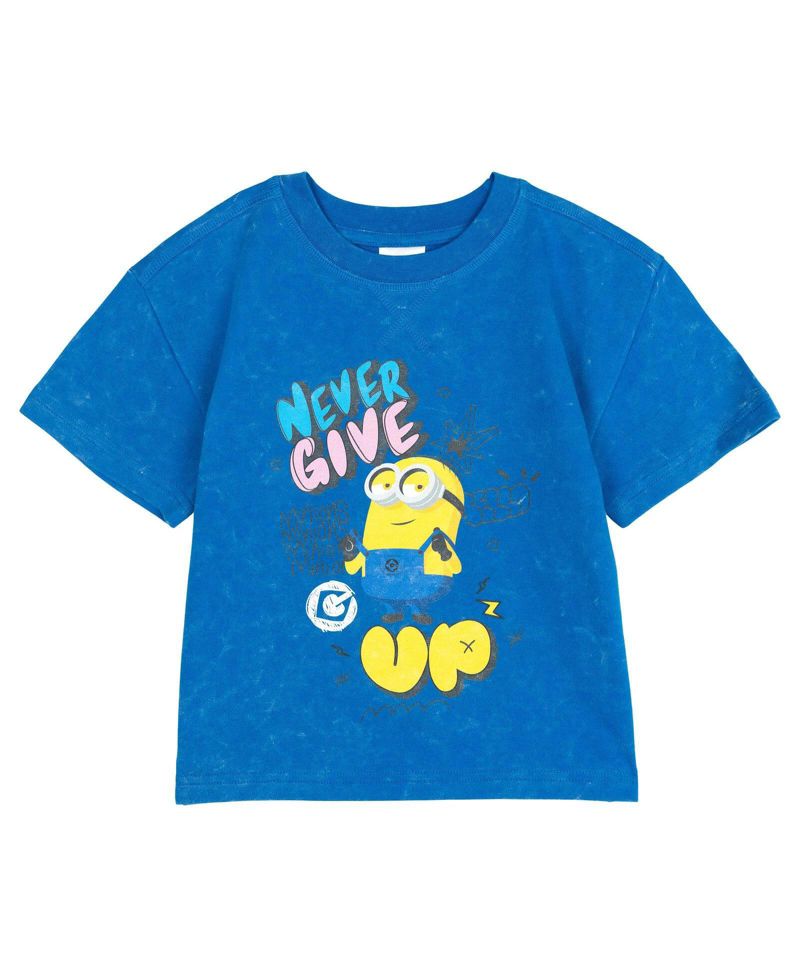Boys' 4-20 Graphic Washed T-Shirt and Shorts, 2-Piece Set