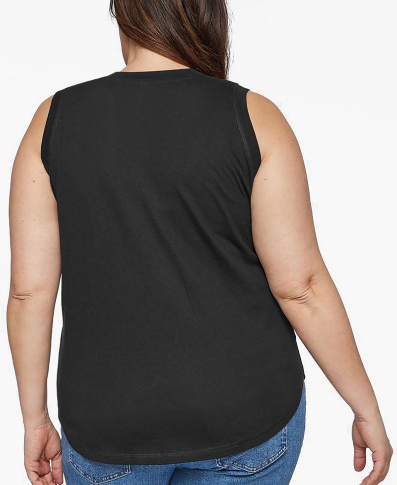 Plus Size Dachshund Word Art Tank Top